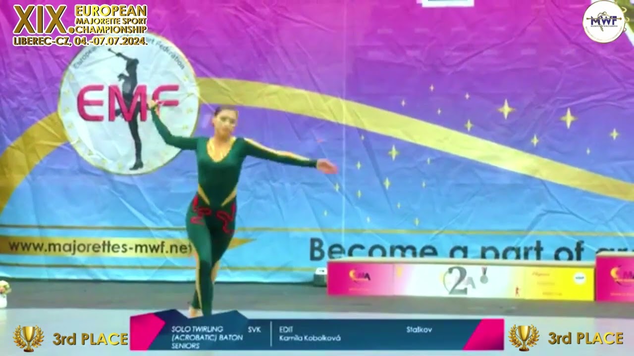 MWF/XIX. EUROPEAN MAJORETTE SPORT CHAMPIONSHIP LIBEREC-CZ,04.-07.07.2024.