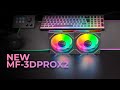 MF-3DPROX2: Kit de Ventiladores 2en1 Infinity Mirror 360º ARGB | Mars Gaming