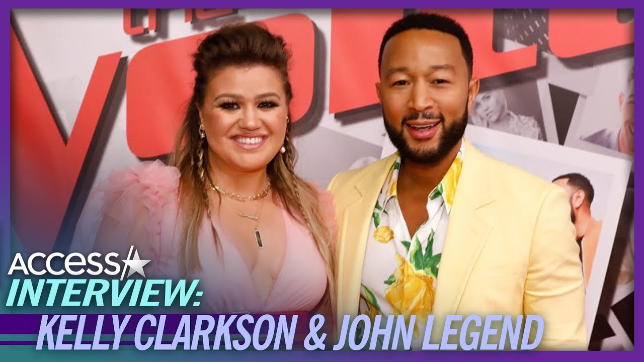 What Kelly Clarkson & John Legend Drink During ‘The Voice’