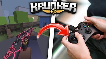 Playing Krunker.io With a CONTROLLER? (Terrible)