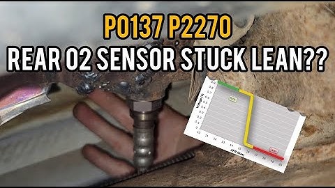Chevy Silverado Rear O2 Sensor Lean?? P0137, P02270
