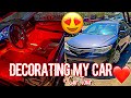 Finally got a new car | Decorating + Car Tour !🥳