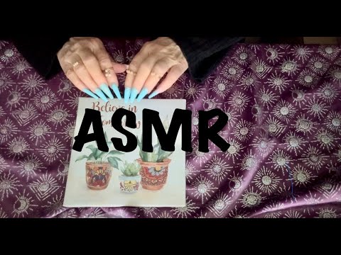 ASMR A SENSORY LULLABY  *LET THE TINGLES BEGIN*  TAPPING & CRINKLES TO RELAX AND SLEEP 🎧  NO TALKING