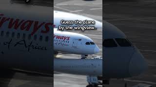 Guess The Plane By The Wing View