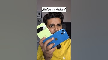 Apple iPhone Airdrop working in Google Pixel 10 🤯 Quick Share Feature #apple #google #pixel10 #ios