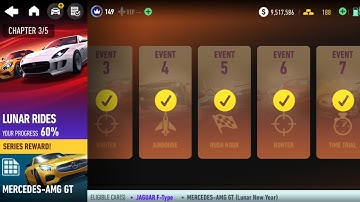 NEED FOR SPEED NO LIMITS ☆ LUNAR RIDES ☆ JAGUAR  F-TYPE  ☆ 《 UPGRADING 》☆《 CHAPTER 3  EVENT 7》