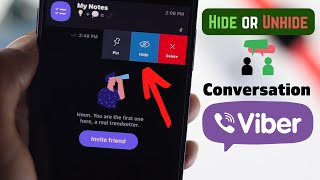 How To Hide and Unhide Viber Chat [2023] screenshot 3