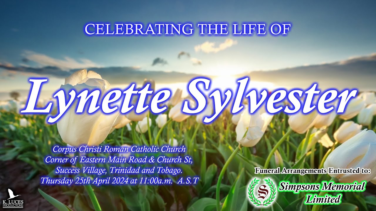 Funeral Service of Lynette Sylvester - YouTube