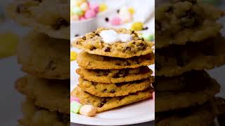 Cornflake Marshmallow Chocolate Chip Cookies   #sweet #recipes #testy #cookies  #shorts