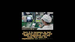 SFP Transceivers Process Flow