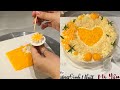 Làm bánh bông lan trứng muối Decor | make salted egg sponge cake birthday