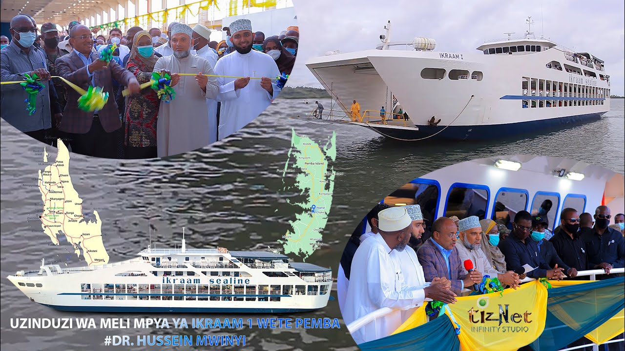 UZINDUZI MELI MPYA YA IKRAAM WETE PEMBA #RAIS WA ZANZIBAR Dr. HUSEIN MWINYI #tiznet Infinity Studio