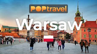 Walking in WARSAW, Poland - Autumn Tour - 4K 60fps