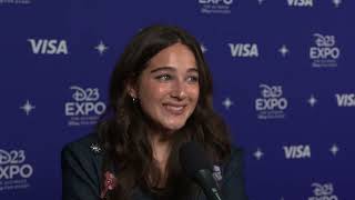 Disenchanted - D23 Expo - Itw Gabriella Baldacchino (Official video)