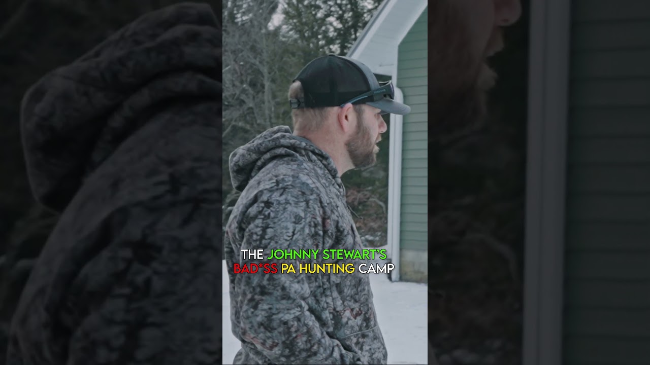 Inside Johnny Stewart’s BADASS PA Hunting Camp! 🦌🔥 (You Gotta See This!)