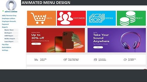SLIDE DOWN MENU IN MS ACCESS WITH SOURCE CODE