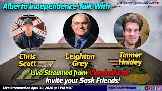 FreedomCalendar.net TV #0A0: Let's Talk Alberta in Lloydminster (LiveStream)