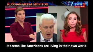 State TV pundits complain about America and Europe