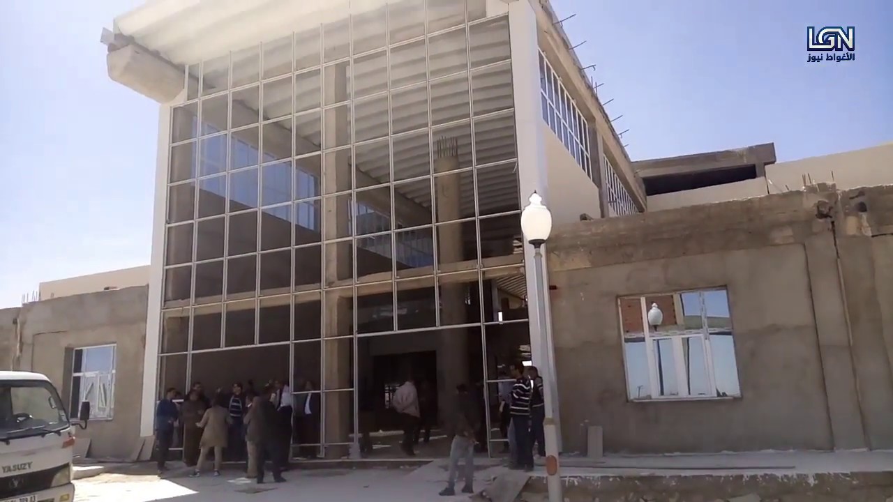 ماوصلت اليه اشغال إننجاز محطة المسافرين الجديدة بمدينة الاغواط قبل شهر من الان . حكيم ب