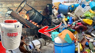 Process of Recycling Old Plastic scraps to make Plastic Water Tank | How Plastic Water Tank are Made