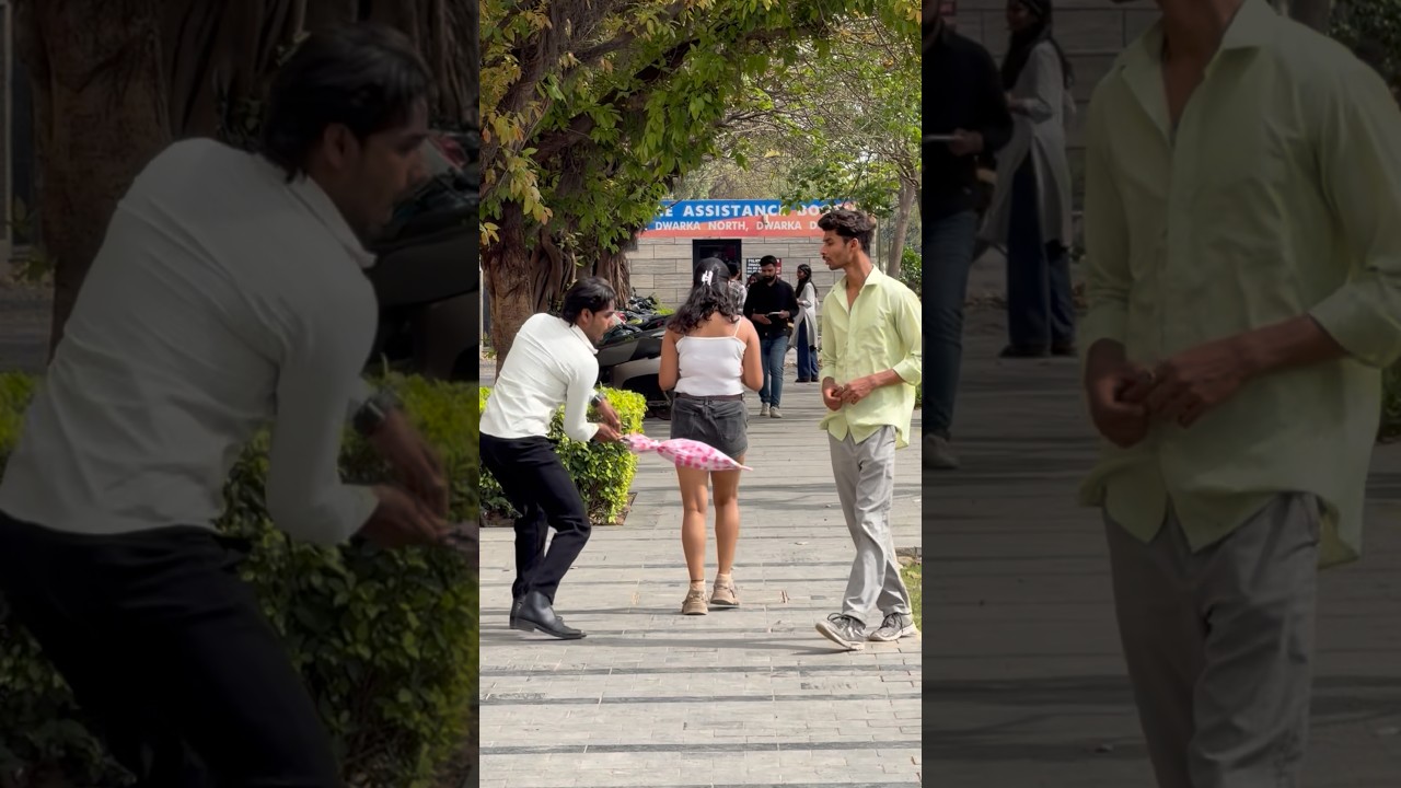 Ladki chedh raha tha 🤣