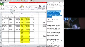 Cara Membuat Combobox Di Excel | Formula Sederhana, Sort n Filter, Data Validation Editing