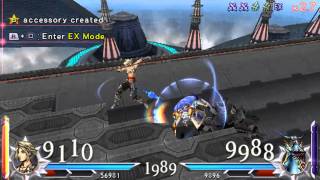 Dissidia 012 duodecim - lvl 1 vs lvl 100