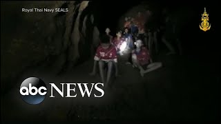 Boys' soccer team and coach found alive in Thailand cave