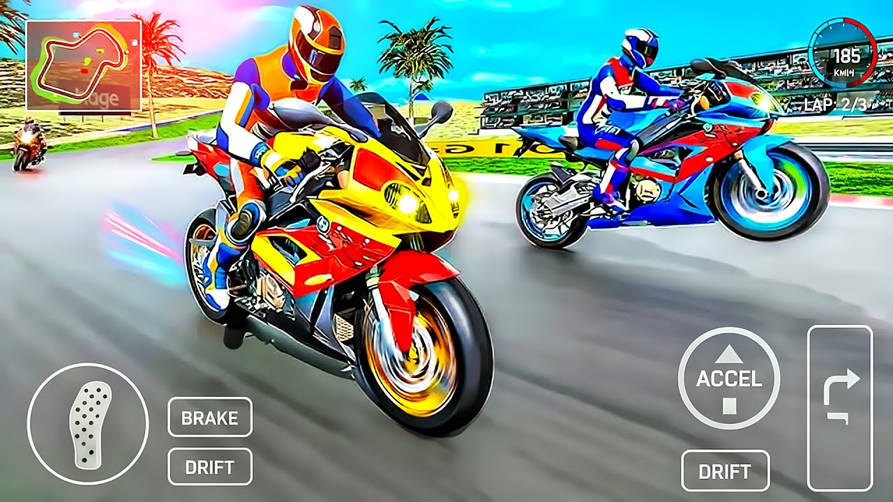 Bike Racing Tracks Simulator 3D - RIDE 3 Motor Bike Motocross - PC GamePlay