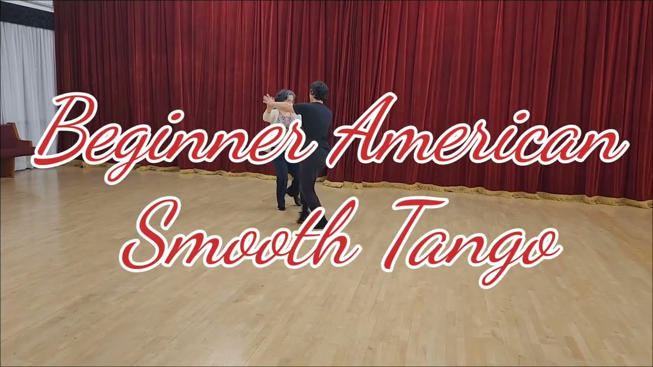 Beginner Bronze American Smooth Tango: Change of places and shadow rocks. 