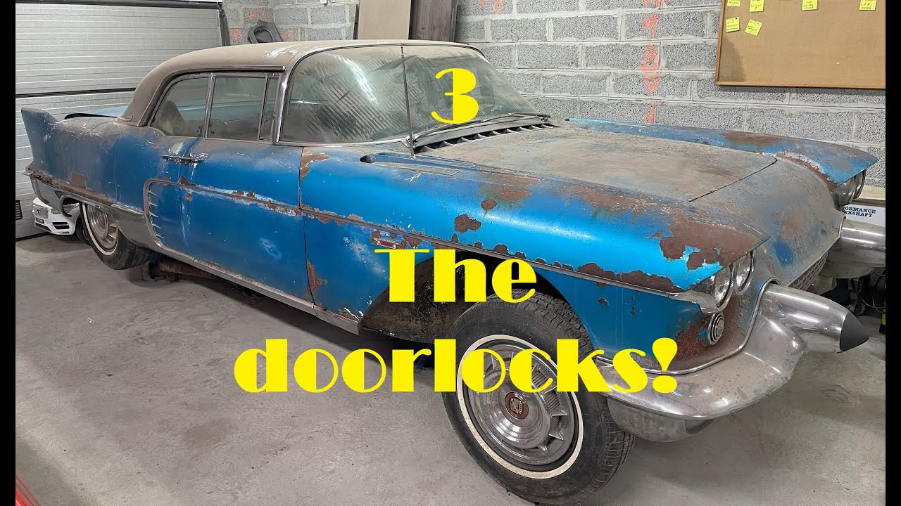 1958 Cadillac Eldorado Brougham project-Doorlocks- pt.3 - YouTube