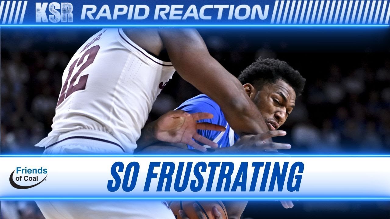 Kentucky's INSANE First-Half Collapse Dooms Cats in Loss to Texas A&M | A Reaction