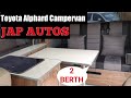 Toyota Alphard 2 Berth Campervan Conversion