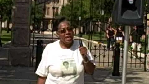 Mother of Reginald Blanton Speaking at Rally Sept ...