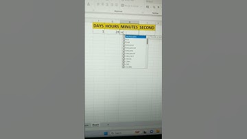 Excel Trick❗️Convert Day into Hours, Minutes And Seconds😐#shorts #excelshorts #tips || Boltswap ||