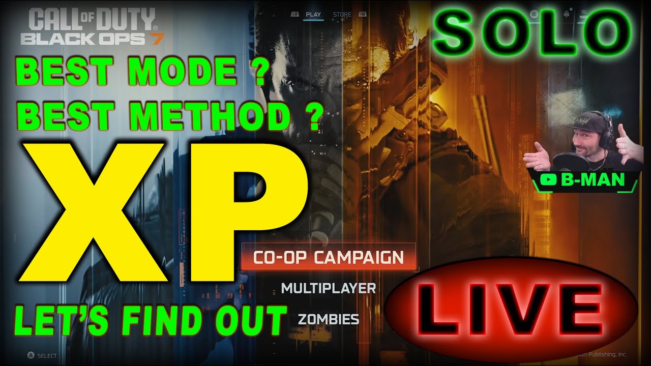 Xp Code Example Bo7 🔴LIVE🔴FINDING THE BEST XP METHOD IN BO7 OVER ALL MODES, ZOMBIES, END ...