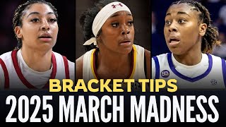 2025 Women’s NCAA Tournament Bracket Tips