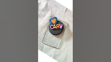 easy creative dough name tutorial#yt#drawing#craftyliving#youtube#claycrafts#2025#trending#diyideas