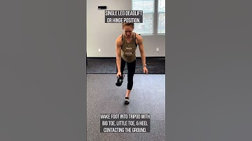 Single Leg Deadlift with KB pass | Conquer Movement Physical Therapy | Wilmington, NC
