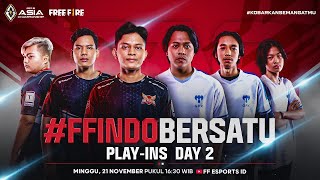 [ID] Free Fire Asia Championship - Play-Ins Day 2 #FFINDOBERSATU
