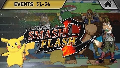 Super Smash Flash 2: Event Mode S-Ranks - Events 31-36 (Version 1.0.2 Beta)