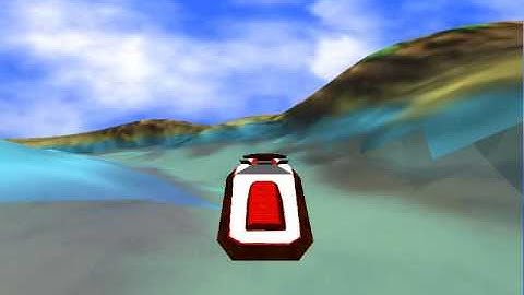 ZBuffer Raceway 24bit adapted from Tricks of the 3D Game Programming Gurus