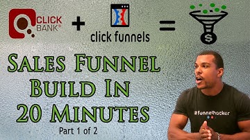 Watch Me Make A HIGH Converting Sales Funnel For Clickbank Using Clickfunnels (2019 - 2020) Part 1