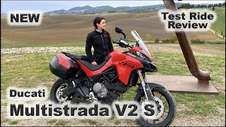 New Ducati Multistrada V2 S - Test Ride Review with Comparison to Multistrada V2 and 950