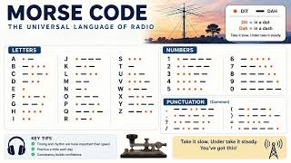 Morse code practice recorded live on 80m 05-08-2026