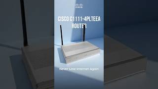 Cisco C1111-4PLTEEA Router | Stop Network Downtime Fast #Cisco #Router  #Networking #used #fyp