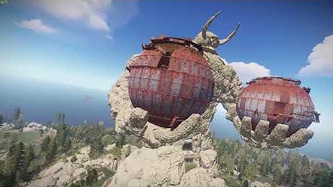 Skullisland trailer by Deeplyfri3d, Custom Rust Map