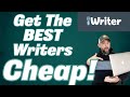 How To Get AWESOME Writers on iWriter.com - Step By Step