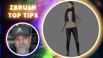 Working with 3D Scan Data and Dynamics - ZBrush Top Tips - Ara Kermanikian