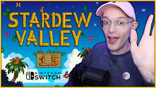 1.5 Update First Impressions and Going to Ginger Island! - Stardew Valley